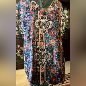 Floral Paisley Women's Top